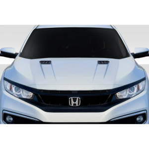 2016-2021 Honda Civic Broman Hood - 1 Piece - image 1