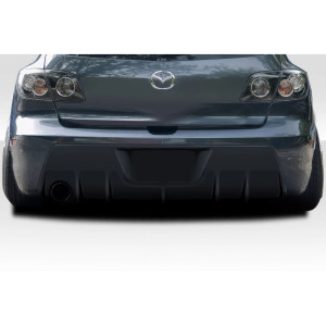 2004-2009 Mazda 3 Corkscrew Rear Diffuser - 1 Piece - image 1