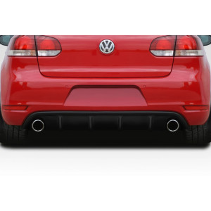 2010-2014 Volkswagen Golf GTI Duraflex Krone Rear Diffuser - 1 Piece - image 1