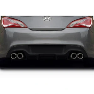 2010-2016 Hyundai Genesis Coupe Twins Rear Diffuser - 1 Piece - image 1