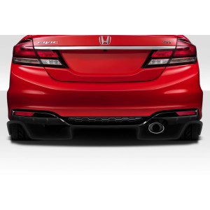 2006-2015 Honda Civic Duraflex Velocity Rear Diffuser - 2 Pieces - image 1