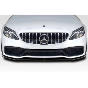 2015-2018 Mercedes Benz W205 C-Class / 2016-2018 Mercedes Benz C43 AMG Duraflex Power Front Lip Spoiler Air Dam - 1 Piece - image 1 2015-2018 Mercedes Benz W205 C-Class / 2016-2018 Mercedes Benz C43 AMG Duraflex Power Front Lip Spoiler Air Dam - 1 Piece - image 1
