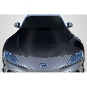2019-2023 Toyota Supra A90 Carbon Creations OEM Look Hood - 1 Piece - image 1 2019-2023 Toyota Supra A90 Carbon Creations OEM Look Hood - 1 Piece - image 1