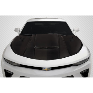 2016-2024 Chevrolet Camaro Carbon Creations CVX Hood - 1 Piece - image 1 2016-2024 Chevrolet Camaro Carbon Creations CVX Hood - 1 Piece - image 1