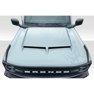 2021-2023 Ford Bronco Duraflex GT500 Hood - 1 Piece - image 1 2021-2023 Ford Bronco Duraflex GT500 Hood - 1 Piece - image 1