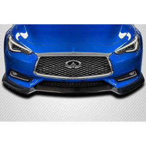 2017-2022 Infiniti Q60 Carbon Creations AP Front Lip Spoiler Air Dam - 1 Piece - image 1 2017-2022 Infiniti Q60 Carbon Creations AP Front Lip Spoiler Air Dam - 1 Piece - image 1