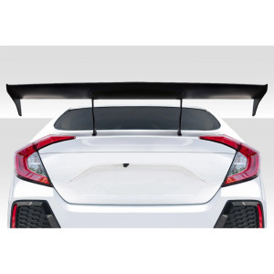 2016-2021 Honda Civic 4DR Broman Wing Spoiler - 5 Pieces (S) - image 1
