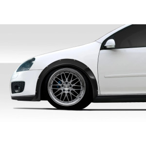 2006-2009 Volkswagen Golf GTI Duraflex Euroline Front Fender Flares - 2 Pieces - image 1 2006-2009 Volkswagen Golf GTI Duraflex Euroline Front Fender Flares - 2 Pieces - image 1