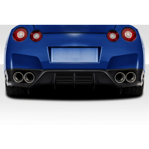 2009-2011 Nissan GT-R R35 Duraflex Malve Rear Diffuser - 1 Piece - image 1
