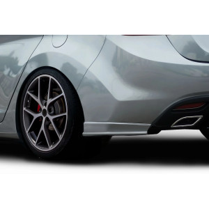 2011-2013 Hyundai Elantra Duraflex SQR Rear Spats - 2 Piece - image 1