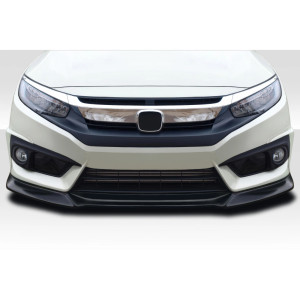 2016-2018 Honda Civic 2DR 4DR Duraflex Yoka Front Lip Spoiler Air Dam - 3 Pieces - image 1 2016-2018 Honda Civic 2DR 4DR Duraflex Yoka Front Lip Spoiler Air Dam - 3 Pieces - image 1