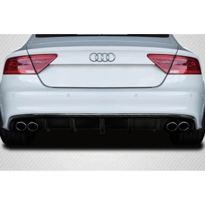 2012-2015 Audi S7 DTM Carbon Fiber Rear Lip - image 1