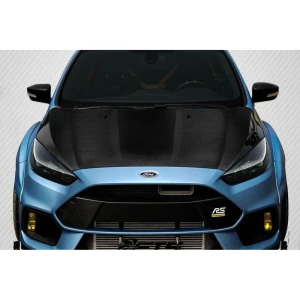 2015-2018 Ford Fiesta OEM Look Carbon Fiber Hood - image 1