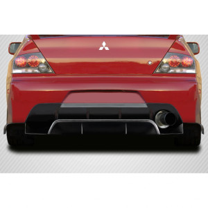 2003-2006 Mitsubishi Lancer Evolution 8 9 VRS Rear Diffuser - 3 Pieces (S) - image 1