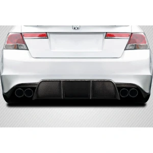 2008-2012 Honda Accord Ergo Carbon Fiber Rear Lip - image 1