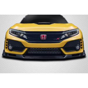 2017-2021 Honda Civic Type R Carbon Creations EVS Front Lip Spoiler Air Dam - 1 Piece - image 1