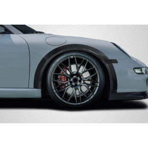 2005-2011 Porsche 911 Carrera 997 Carbon Creations GT3 Look Front Fender Flares - 4 Pieces - image 1