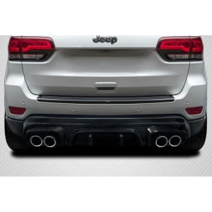 2011-2022 Jeep Grand Cherokee Gamma Carbon Fiber Rear Lip - image 1