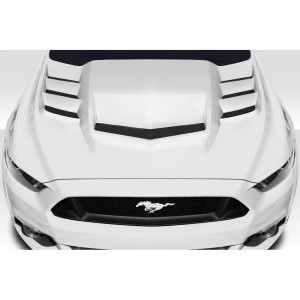 2015-2017 Ford Mustang Duraflex Interceptor Hood - 1 Piece - image 1 2015-2017 Ford Mustang Duraflex Interceptor Hood - 1 Piece - image 1