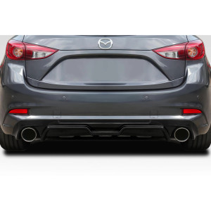 2017-2018 Mazda 3 5dr Hatchback Duraflex MKS Rear Diffuser - 1 Piece - image 1