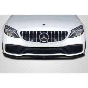 2015-2018 Mercedes Benz W205 C-Class / 2015-2018 Mercedes Benz C43 AMG Carbon Creations Power Front Lip Spoiler Air Dam - 1 Piece - image 1 2015-2018 Mercedes Benz W205 C-Class / 2015-2018 Mercedes Benz C43 AMG Carbon Creations Power Front Lip Spoiler Air Dam - 1 Piece - image 1