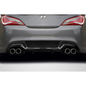 2010-2016 Hyundai Genesis Coupe Carbon Creations Twins Rear Diffuser - 1 Piece - image 1 2010-2016 Hyundai Genesis Coupe Carbon Creations Twins Rear Diffuser - 1 Piece - image 1