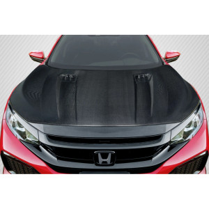 2016-2021 Honda Civic Broman Hood - 1 Piece - image 1