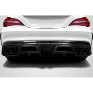 2014-2016 Mercedes CLA Class Burnout Rear Diffuser - 1 Piece (S) - image 1
