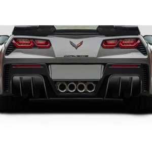 2014-2019 Chevrolet Corvette C7 GTR Rear Diffuser - 2 Pieces - image 1
