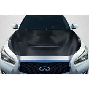 2014-2023 Infiniti Q50 GTS Look Carbon Fiber Hood - image 1
