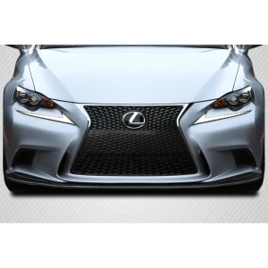 2014-2020 Lexus IS Hyper Carbon Fiber Front Lip - image 1