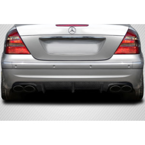 2003-2006 Mercedes E55 W211 Carbon Creations L Sport Rear Diffuser - 1 Piece - image 1