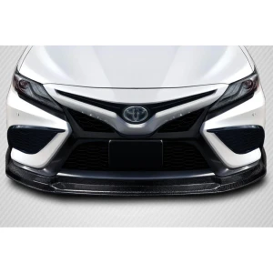 2018-2023 Toyota Camry R Spec Carbon Fiber Front Lip - image 1