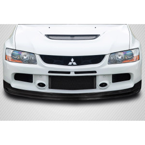 2006-2006 Mitsubishi Lancer Evolution 9 Carbon Creations Varte Front Lip Spoiler Air Dam - 1 Piece - image 1 2006-2006 Mitsubishi Lancer Evolution 9 Carbon Creations Varte Front Lip Spoiler Air Dam - 1 Piece - image 1