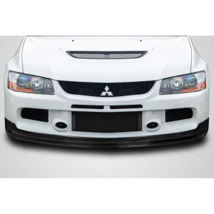 2006 Mitsubishi Evolution Varte Carbon Fiber Front Lip - image 1