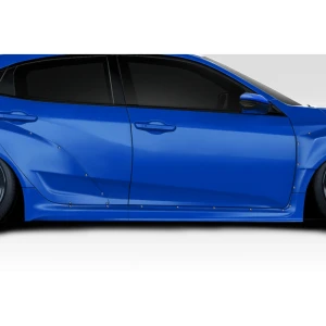 2016-2021 Honda Civic HB Speedster Widebody Side Skirt Rocker Panels - 4 Pieces - image 1