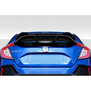 2016-2021 Honda Civic HB Duraflex Speedster Widebody Rear Wing Spoiler - 1 Piece - image 1 2016-2021 Honda Civic HB Duraflex Speedster Widebody Rear Wing Spoiler - 1 Piece - image 1