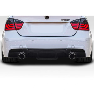 2006-2011 BMW 3 Series E90 E91 M Performance Look Rear Diffuser - 1 Piece (S) - image 1