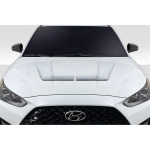 2019-2023 Hyundai Veloster Duraflex J Speed Hood - 1 Piece - image 1 2019-2023 Hyundai Veloster Duraflex J Speed Hood - 1 Piece - image 1