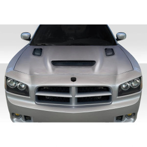 2006-2010 Dodge Charger Hellcat Redeye Look Hood - 1 Piece - image 1