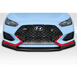 2019-2023 Hyundai Veloster N Aerotune Front Lip Spoiler Air Dam - 1 Piece - image 1