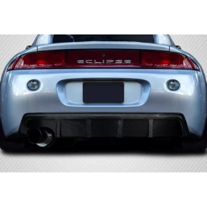 1997-1999 Mitsubishi Eclipse Cartwercs Carbon Fiber Rear Lip - image 1