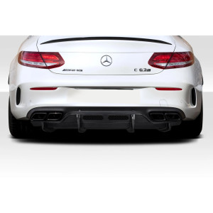 2015-2018 Mercedes Benz W205 C63 AMG Power Rear Diffuser - 1 Piece (S) - image 1