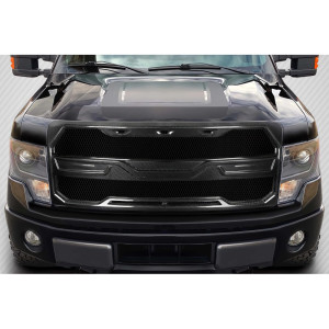 2009-2014 Ford F-150 Carbon Creations Rage Grille - 1 Piece - image 1 2009-2014 Ford F-150 Carbon Creations Rage Grille - 1 Piece - image 1
