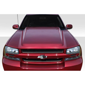 2002-2008 Chevrolet Trailblazer Duraflex Cowl Hood - 1 Piece - image 1