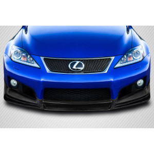 2008-2014 Lexus IS-F Carbon Creations C1 Front Lip Spoiler Air Dam - 1 Piece - image 1