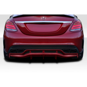 2015-2021 Mercedes C Class W205 Duraflex Weaver Sport Rear Diffuser - 3 Pieces - image 1 2015-2021 Mercedes C Class W205 Duraflex Weaver Sport Rear Diffuser - 3 Pieces - image 1