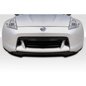 2009-2012 Nissan 370Z Z34 NISM Look Front Bumper Lip Spoiler Chin Aero Deflector - 1 Piece (S) - image 1