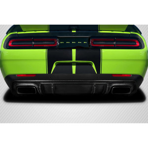 2015-2023 Dodge Challenger Carbon Creations Patriot Rear Diffuser - 1 Piece - image 1