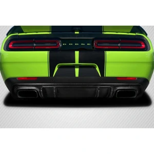 2015-2023 Dodge Challenger Turn Auto Carbon Fiber Rear Lip - image 1